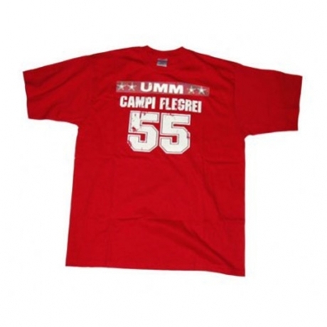 Maglietta rossa UMM Campi Flegrei 55