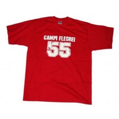 Maglietta Campi Flegrei 55 - Colore rosso