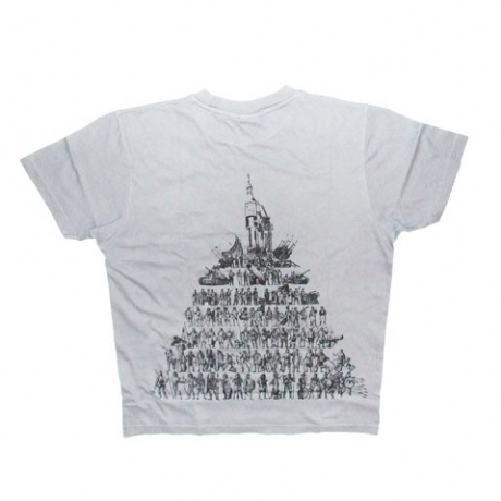 Maglietta Edoardo Bennato - Torre di Babele - Bianco