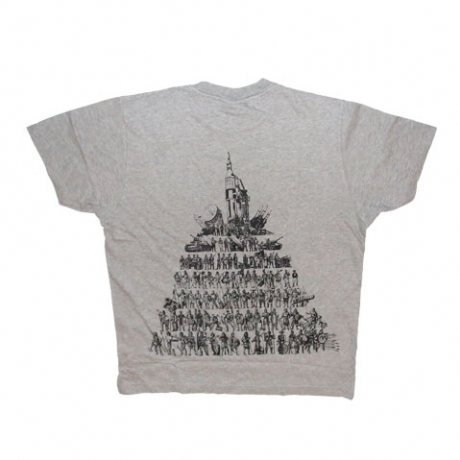 Maglietta Edoardo Bennato - Torre di Babele - Grigio scuro