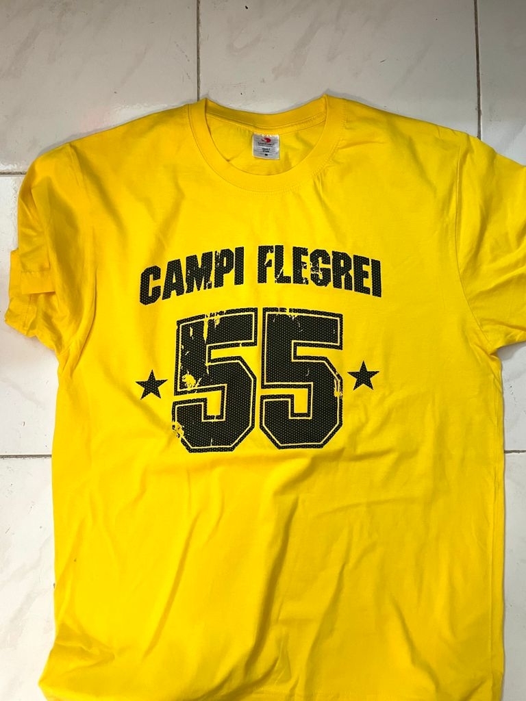 Edoardo Bennato<br>CAMPI FLEGREI 55 YELLOW T-SHIRT